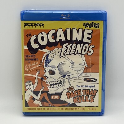 Cocaine Fiends / The Pace That Kills (Blu-ray, 1935 B&W) Brand New Sealed Kino