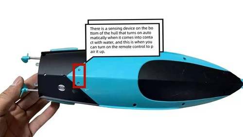 Kids Outdoor Racing Ship Toy Gift RC Boat Remote Control Speed Boat Collection - Picture 240 of 244