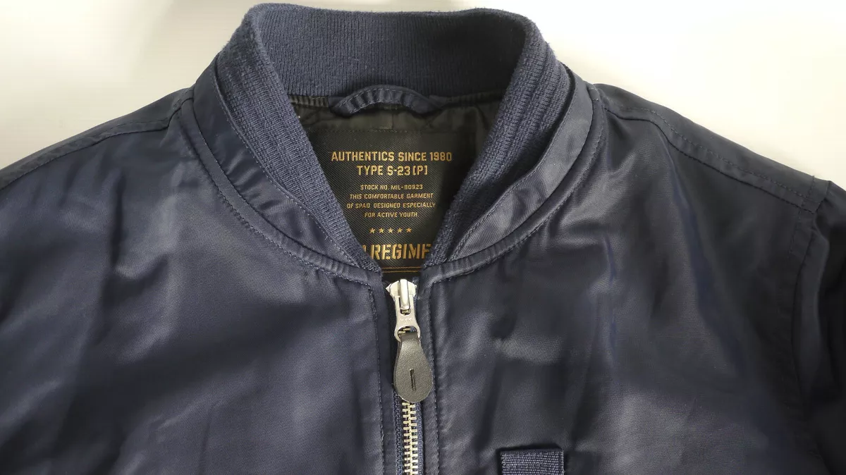 Spao Regiment Type S-23 P Jacket/Coat Blue Winter Quilted Military Size S |  eBay
