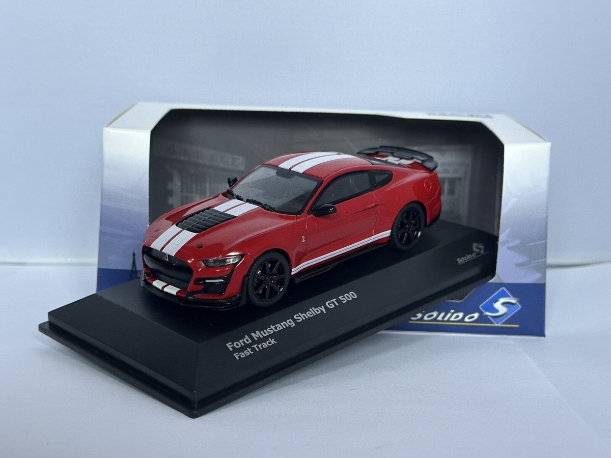 1:43 NEW Solido Ford Mustang Shelby GT500 Racing Red S4311502