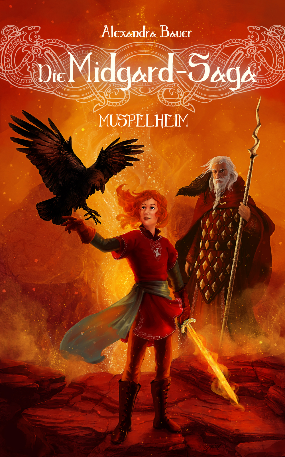 Thumbnail - Alexandra Bauer; Alexandra Bauer / Die Midgard-saga - Muspelheim