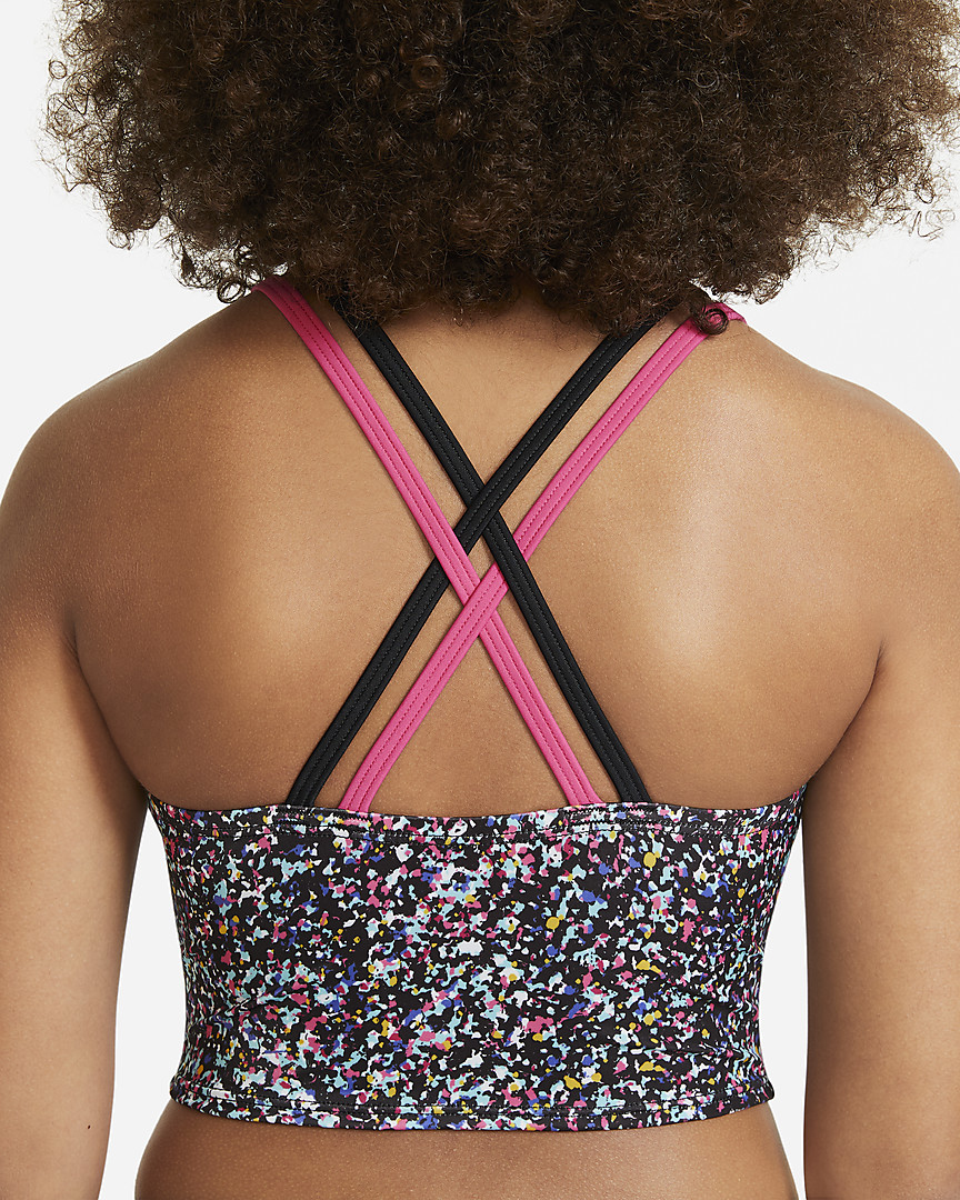 Nike Kids Pixel Party Spiderback Bikini Set L134154 Size Medium (10-12 YRS) image 4