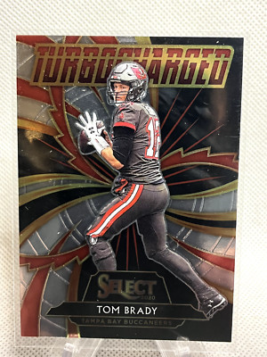 2020 Panini Select Football Tom Brady Turbocharged #T12 Bucs
