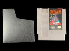 Vtg Nintendo NES Super Kemco Seika RESCUE Embassy Mission Video Game Cartridge