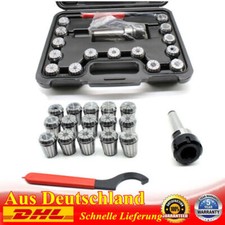 17tlg Spannzangen Set MK3 M12 ER32 Spannfutter f&uuml;r CNC Industrie Fr&auml;smaschinen