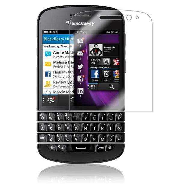 2X Screen Protector Thin Film For Black Berry 9720 9900 8520 9320 9500 9800 - Image 2 of 4