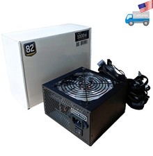NEW 1000W 80 Quiet Blue LED Fan Dual PCIE Gaming PC Power Supply ATX/EPS 12V PS
