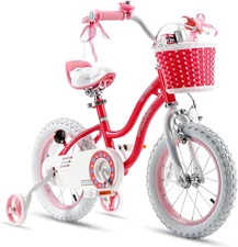 Girls Bike EZ Bike Stargirl Training Free Balance to Pedal Easy Learning Bicycle