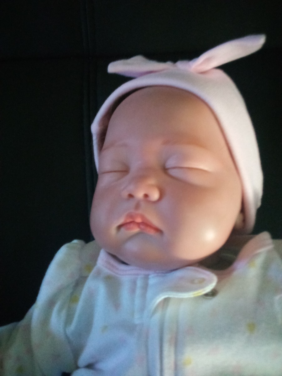 NPK COLLECTION REALISTIC BABY DOLL 21 IN. WEIGHTED sleeping | eBay
