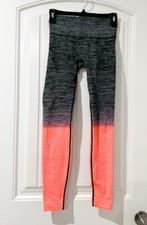Yeba Activewear Samantha Sunrise Two Toned Ombre Leggings Women's Size Small