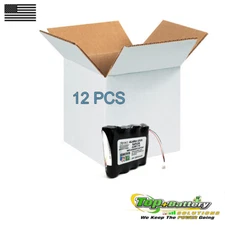 Hotel Door Lock 6V Batteries For Saflok A28110 Replaces HTL11 FAST Qty.12