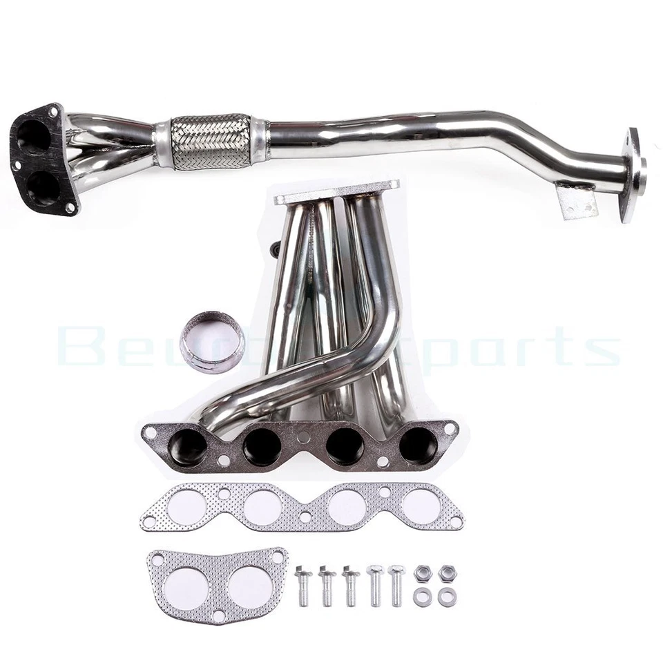 For 93-97 TOYOTA COROLLA 1.8L 7A-FE STAINLESS RACING HEADER/MANIFOLD EXHAUST - Image 2 of 4