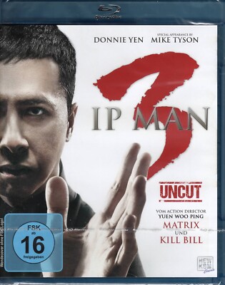 IP Man 3 - mit Donnie Yen, Lynn Hung, und Mike Tyson (Blu-ray) NEU & OVP