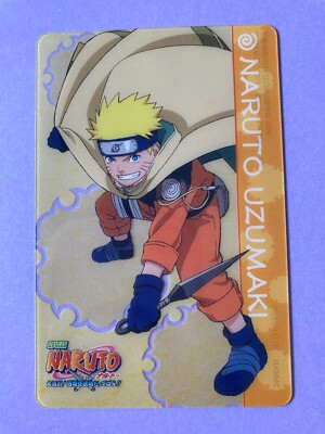 Uzumaki Naruto 2004 NARUTO Clear Card BANDAI Japan very rare F/S