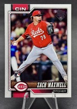 2026 Topps Series 1 - Zach Maxwell Base Rookie #143 Cincinnati Reds