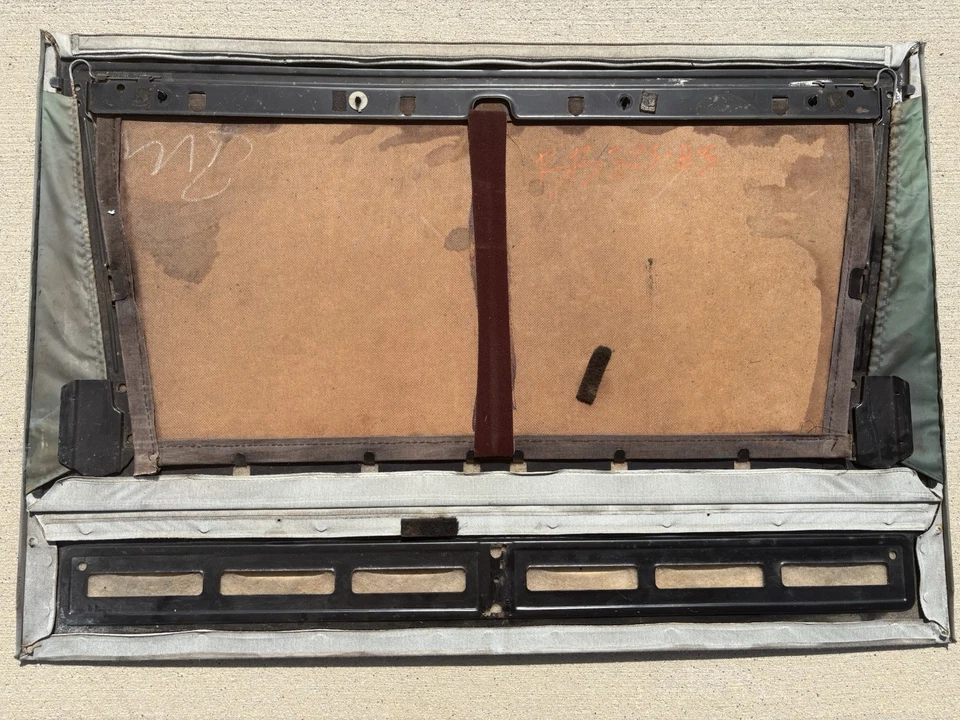 1267800840 techo corredizo gris W126 300SDL 300SE 420SEL 560SEL 350SDL 126 #3 Foto 3 de 4