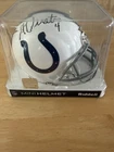 ADAM VINATIERI AUTOGRAPHED COLTS SIGNED MINI HELMET