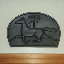 Vintage 1983 Alberta’s Molds Inc. Ceramic Horse Wall Plaque 11”X 7.5”
