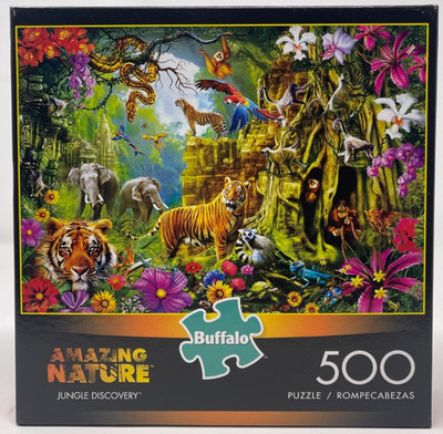 Buffalo Games Amazing Nature Jungle Discovery By Ciro Marchetti 500 Piece Puzzle