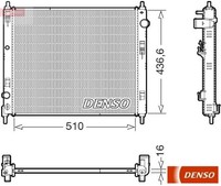 Denso DRM46078 KüHler FüR MotorküHlung MotorküHler AutoküHler KüHler