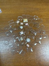 50 Vintage NOS Glass Watch Crystals Lot Mixed Sizes Shapes Wrist Pocket Repair
