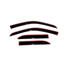 Ram 1500 Crew Cab Vent Visors, 2019,2025, Smoke Finish, Premium Quality