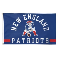 New England Patriots Football 3x5 ft Classic Logo Retro Flag - Ideal NFL Banner
