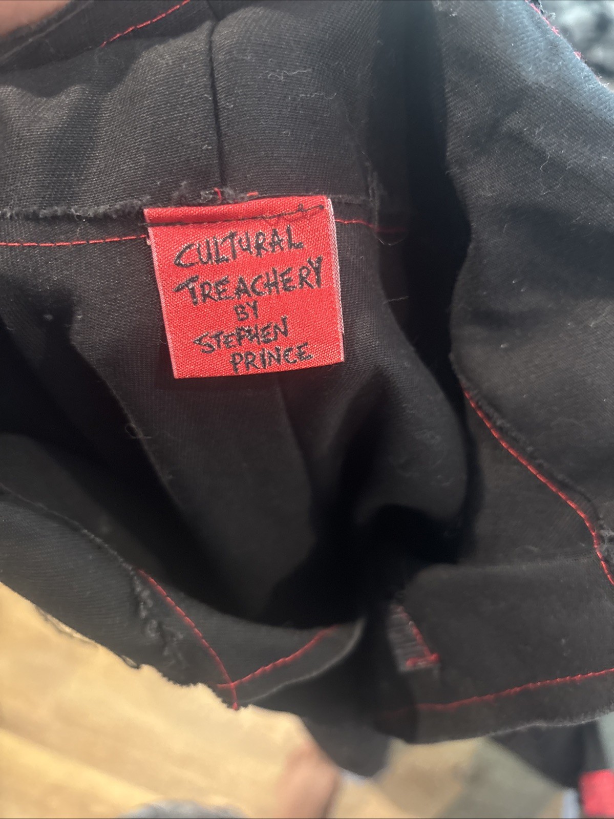 Cultural Treachery By Stephen Prince Rare Goth Dress Size S Bondage Very Rare image 8