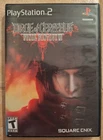 Final Fantasy VII: Dirge of Cerberus (Sony PlayStation 2, 2006) W/ Reg Card