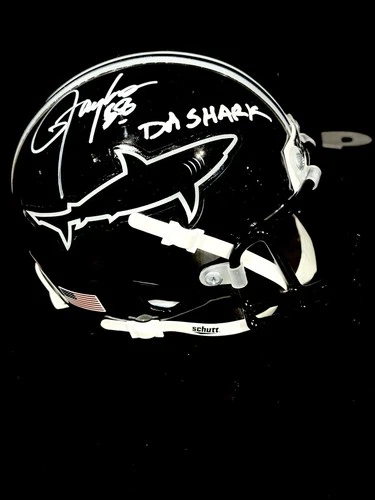 Lawrence Taylor Signed Mini Helmet Any Given Sunday "DA 'Shark'" PSA Certified