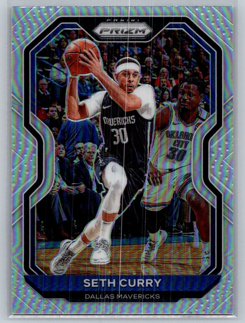 2020-21 Panini Prizm #194 Seth Curry Silver Prizms Dallas Mavericks F20