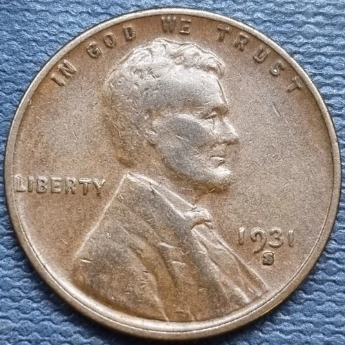 1931 S Lincoln Wheat Cent 1c XF #97962