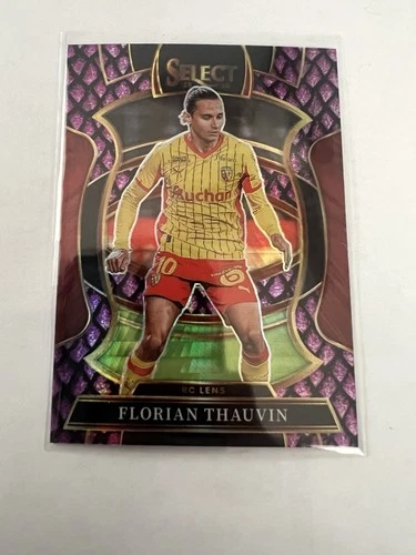 2025-26 Panini Select Ligue 1 #60 Florian Thauvin Purple Dragon Scale #/49