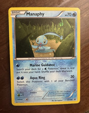 Pokemon TCG Manaphy XY190 XY Holo Promo Basic 70 HP English 2017 on eBay