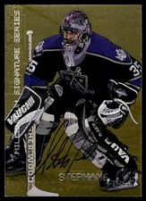 1999-00 Be a Player Signature Series Millennium Gold Autographs AU Stephane