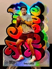 2021 SKYBOX METAL UNIVERSE TREY LANCE MINT DIE CUT INSERT A CUT ABOVE RC #ACA11