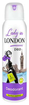 5901501012576 Lady in London dezodorant 150ml Pharma C Food Sp. z o.o.
