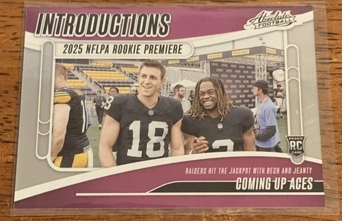 2025 Panini Absolute Ashton Jeanty Base (RAW)