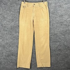 VINTAGE 70s Wrangler Corduroy Pants Size 30x29 Beige Jeans Talon Zipper