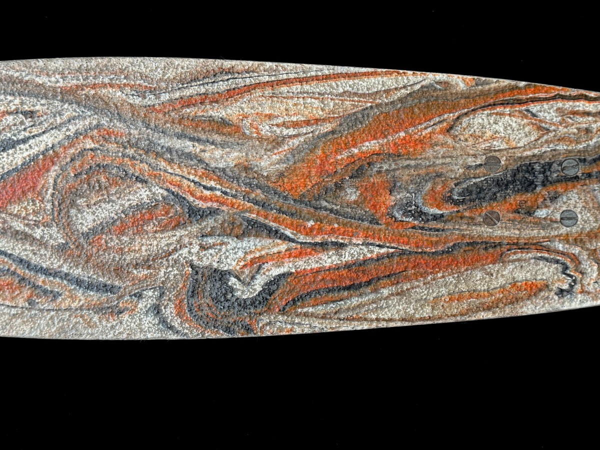 Vintage 1960s 1970s NONA Fiberglass Skateboard Urethane MK IV