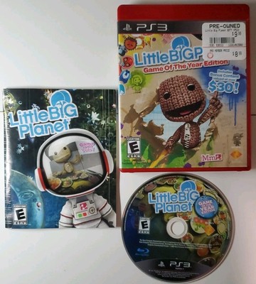 Little Big Planet Game of the Year Edition - PlayStation 3 PS3 - Complete CIB