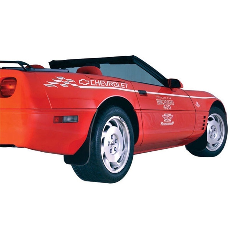 1984 Corvette Rear Inner Guard 1984-1996 Corvette ABS Front and Rear Mud Flaps for Corvette Splash ...