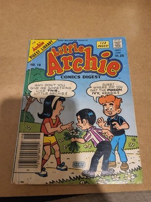 Little Archie Comics Digest #18 1985. 128 Pages Archie Series Comic Book