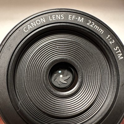 Top Mint】Canon Lens EF-M 22mm f2 STM wide angle lens from JAPAN