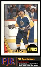 Jim Fox 1987-88 Topps #75 Los Angeles Kings