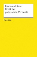 Kritik Der Praktischen Vernunft | Kant, Immanuel - Logik Und Ethik | Kant | Buch