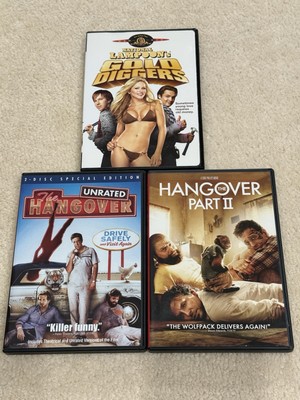  Gold Diggers, The Hangover & The Hangover (Part 2)   3 DVDs  Very Good