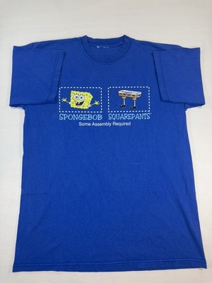 SpongeBob SquarePants 2000s T-Shirt Men's Size L Vintage Y2K Nickelodeon Cartoon