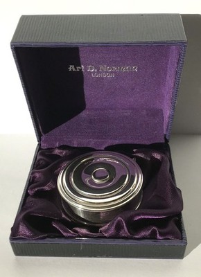 Ari D. Norman Sterlingsilber Maßband, ex. cond. mit Koffer, 300-357£ Einzelhandel