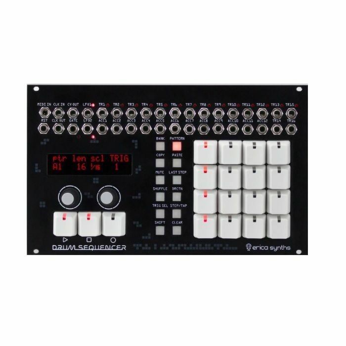 Erica Synths Drum Sequencer Advanced Drum Sequencer Module